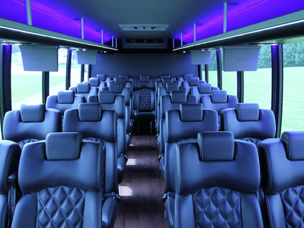 team travel bus