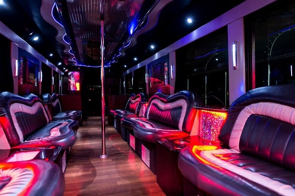 Renting a party bus