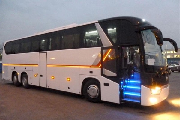 sports bus rental